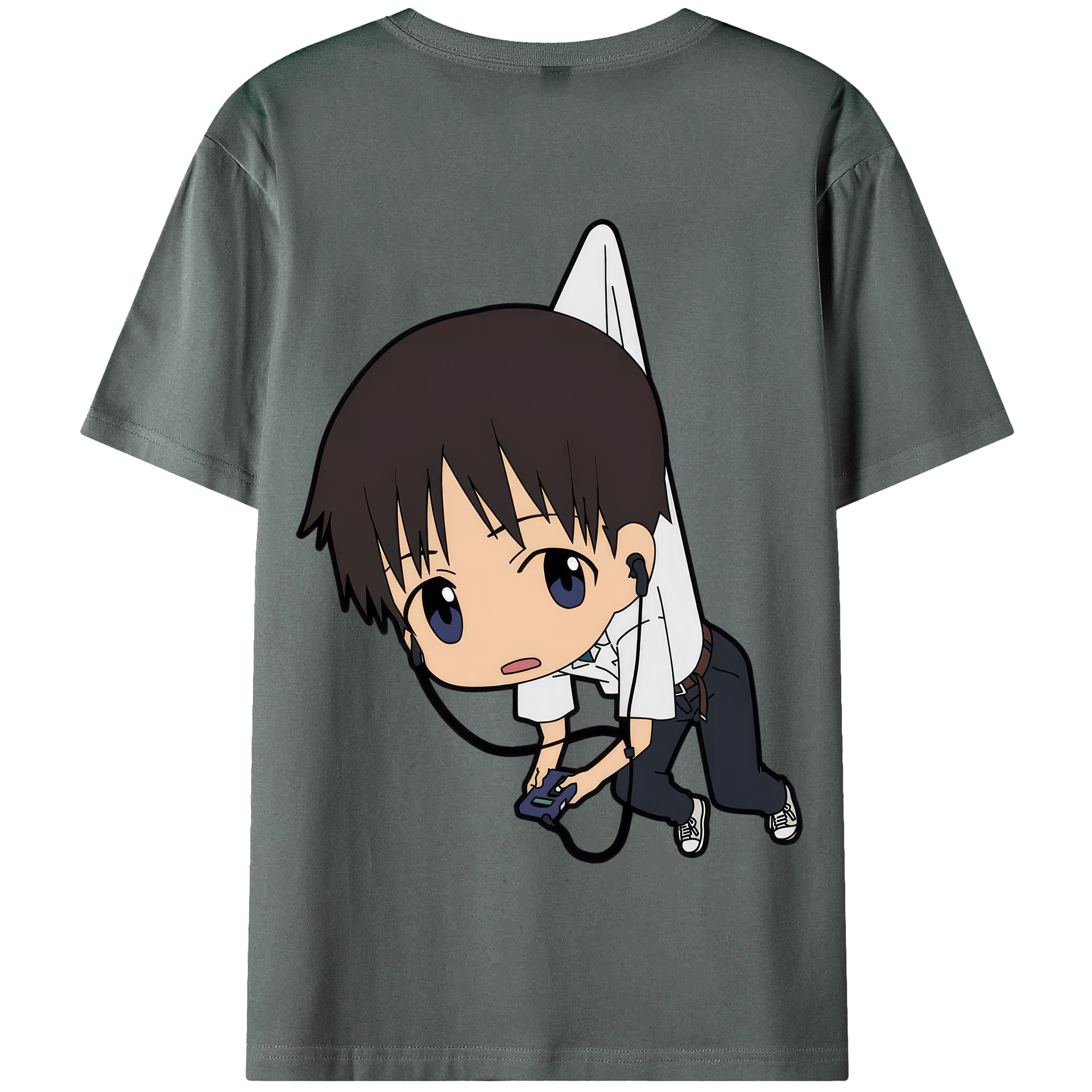 （画像用） EVA 新世紀エヴァンゲリオン 綿100％半袖Tシャツ（背面プリント）